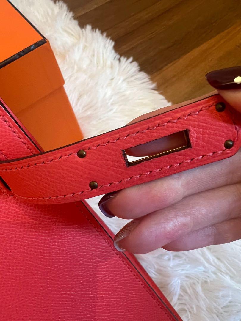 Hermès Rose Jaipur Epsom Sellier Kelly 28 PHW, myGemma, QA