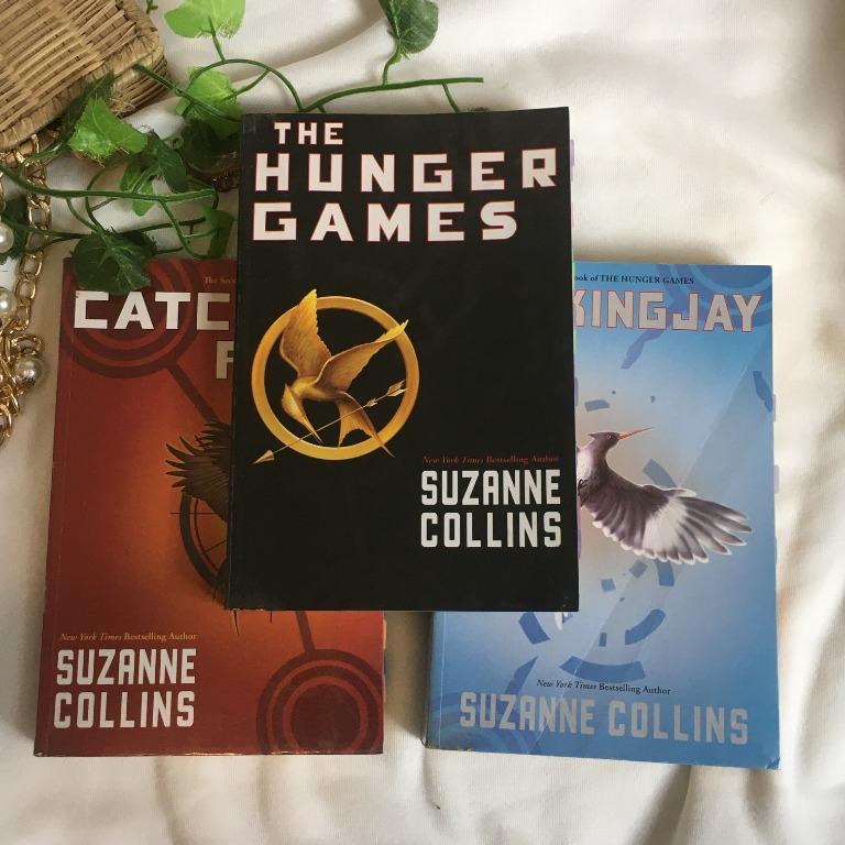 Hunger Games Book Set by Suzanne Collins (Preloved) (Category: Storybooks) located in Bulacan. Submitted by jxtr. (Listing ID 1133548499, Image 1). Description: Hunger Games Book Set by Suzanne Collins • Paperback • Good Quality • 100% Original These are preloved books so manage your expectations. If you have any more questions, don’t hesitate to message me. Thank you and have a good day! ❤.