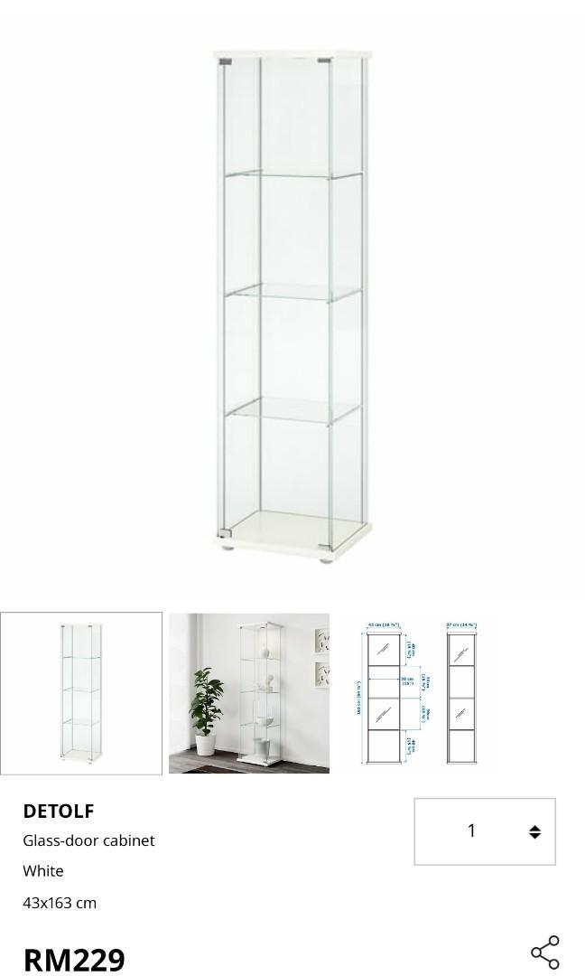 Ikea Detolf Display 2 units, Furniture & Home Living