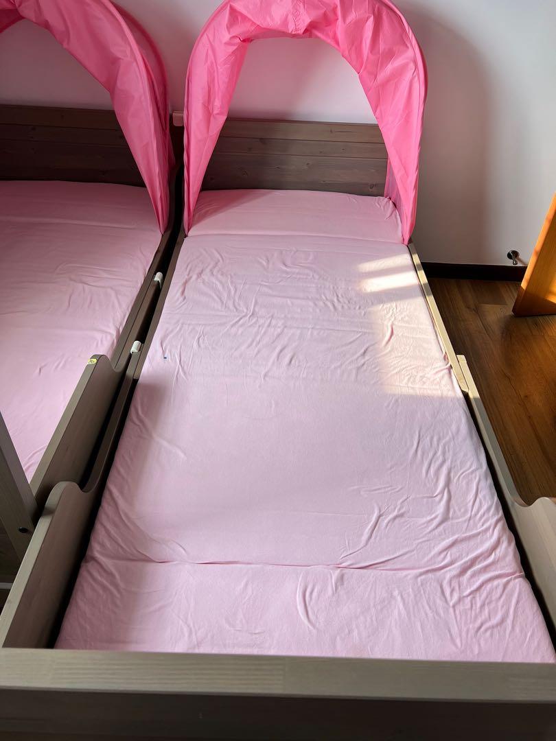 Ikea Sundvik bed frame, Slat base and mattress, Furniture & Home Living