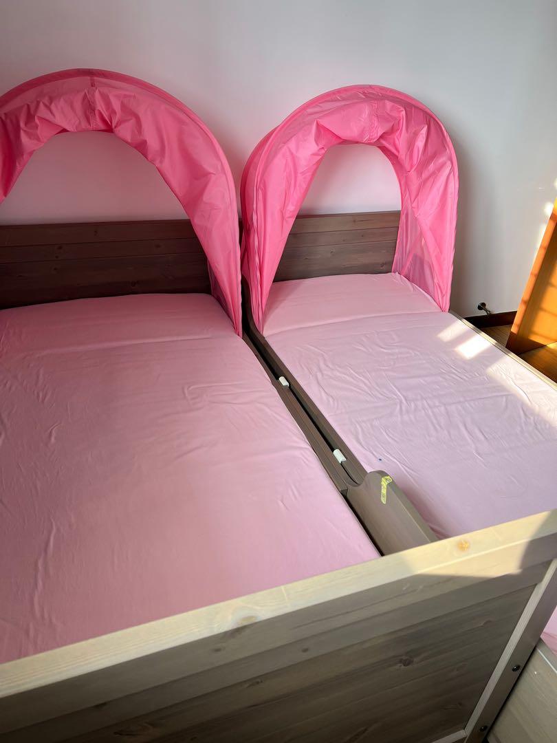 Ikea Sundvik bed frame, Slat base and mattress, Furniture & Home Living