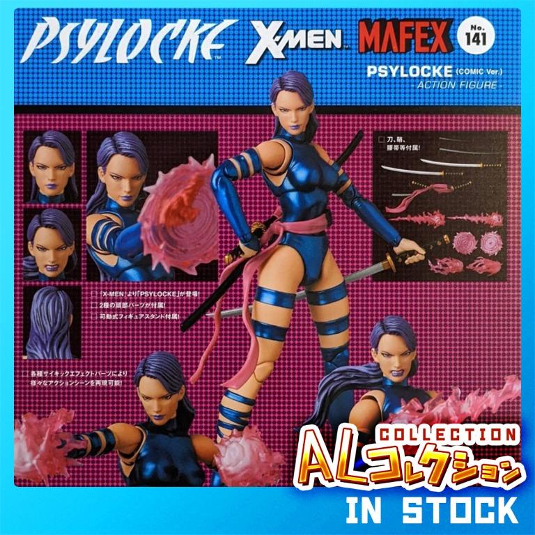 Comic Ver. Action Figure Medicom Toy Details about   Mafex No.141 Psylocke
