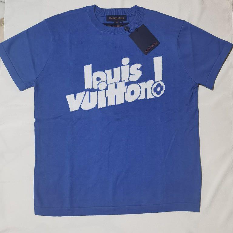 Shirt Louis Vuitton Blue size S International in Cotton - 36828167