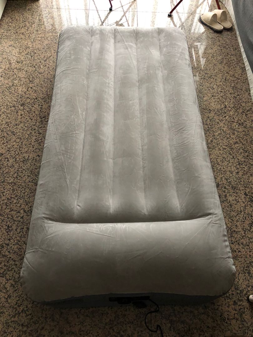 Intex air bed single size (190 x 93 cm), Furniture & Home Living, Furniture, Bed Frames