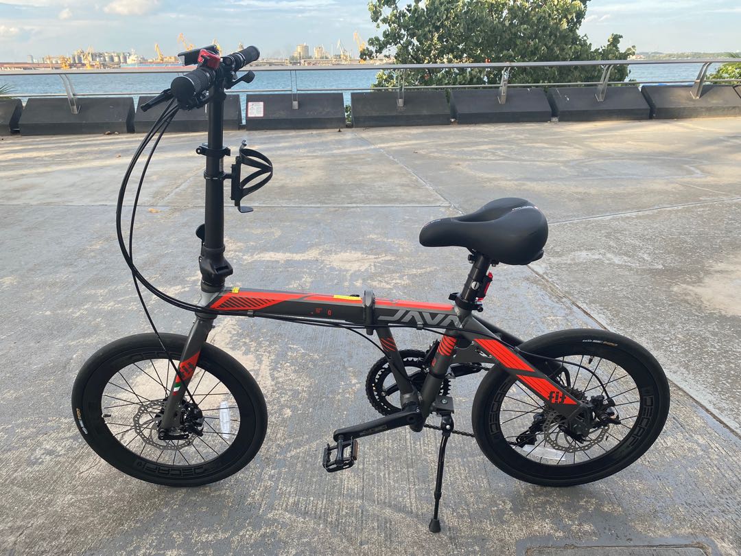 Java Fit 18S 20 Inch Foldable Bike 18 Speed, Sports Equipment, Bicycles ...
