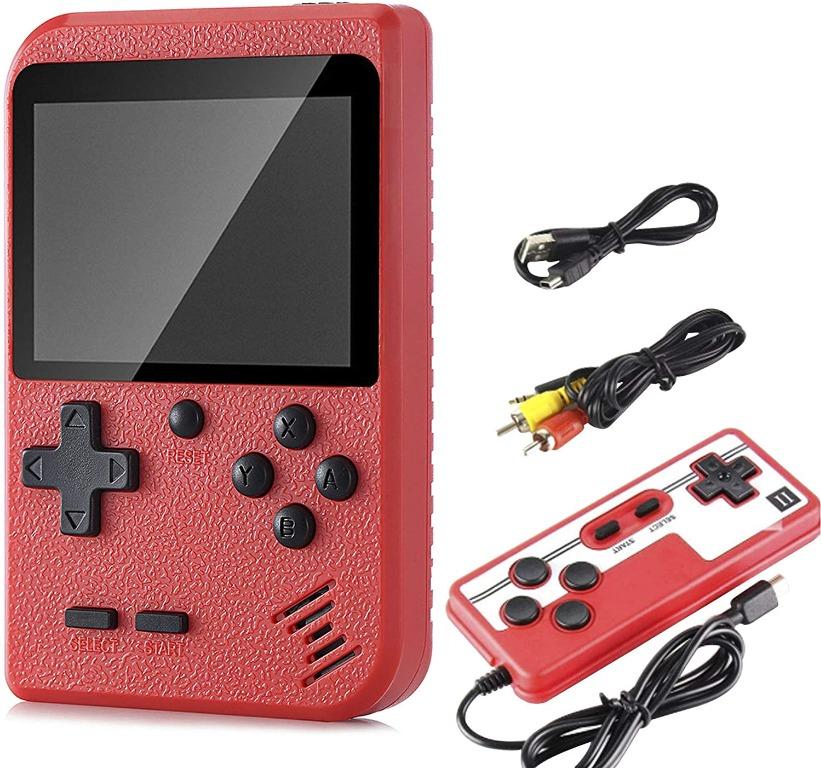 "JG Portable Handheld Games Console with 800 Classical Games,Mini Retro