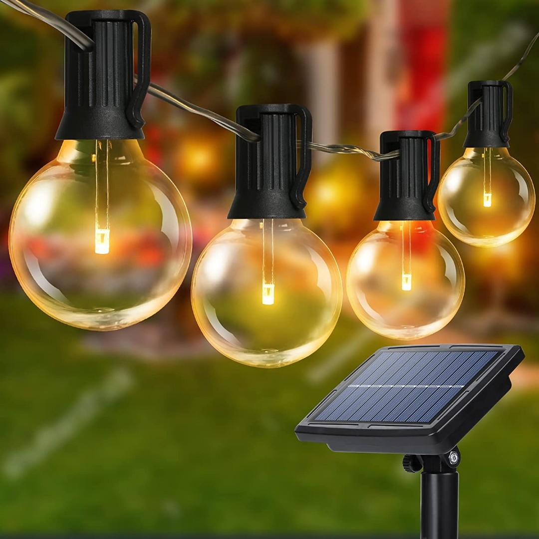 Joomer solar string outlet lights
