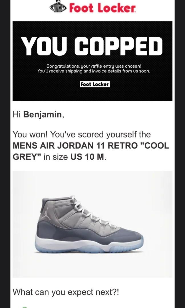 Jordan 11 Cool Grey