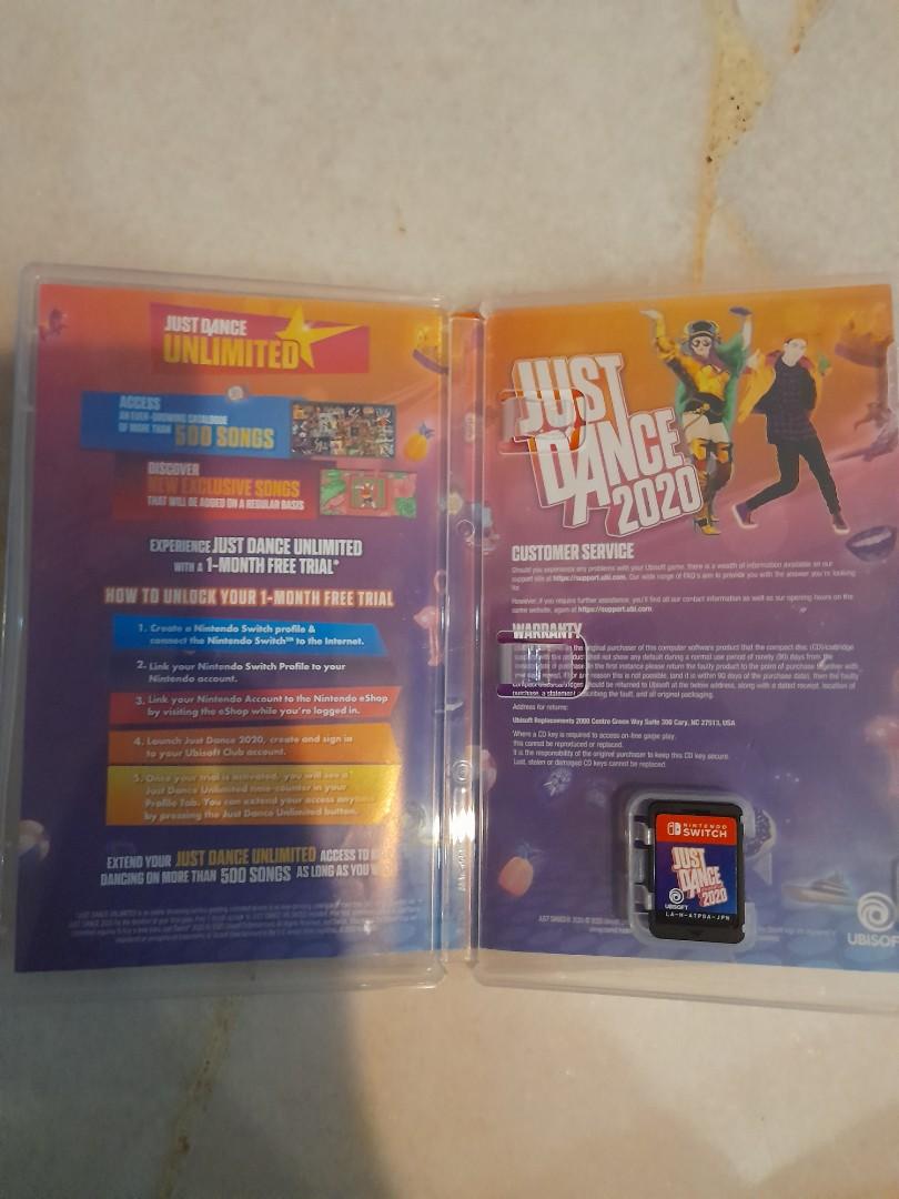 Nintendo eshop just dance 2020 unlimited deals