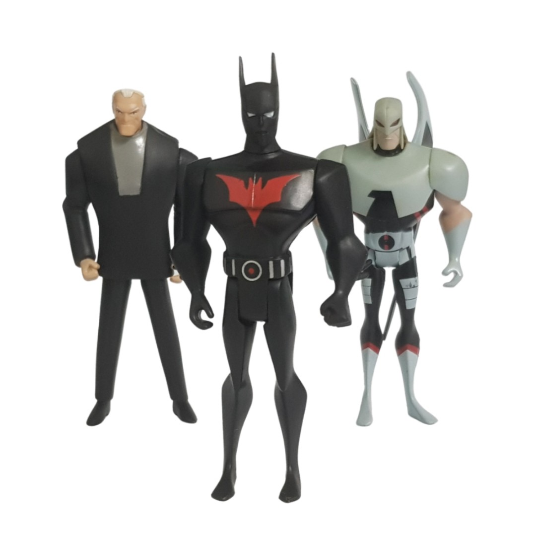 Justice League Unlimited - Batman Beyond / Bruce Wayne/ Warhawk MATTEL ...