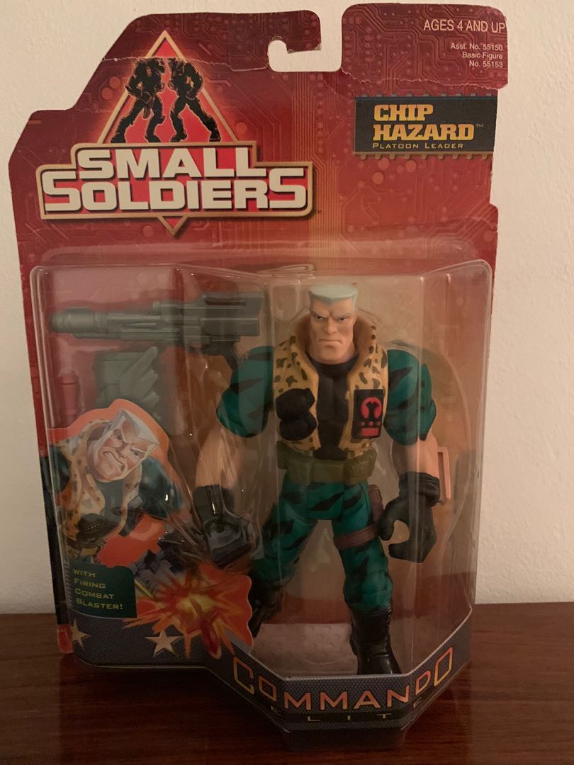 Kenner Small soldiers commando elite chip hazard figure Hobbies
