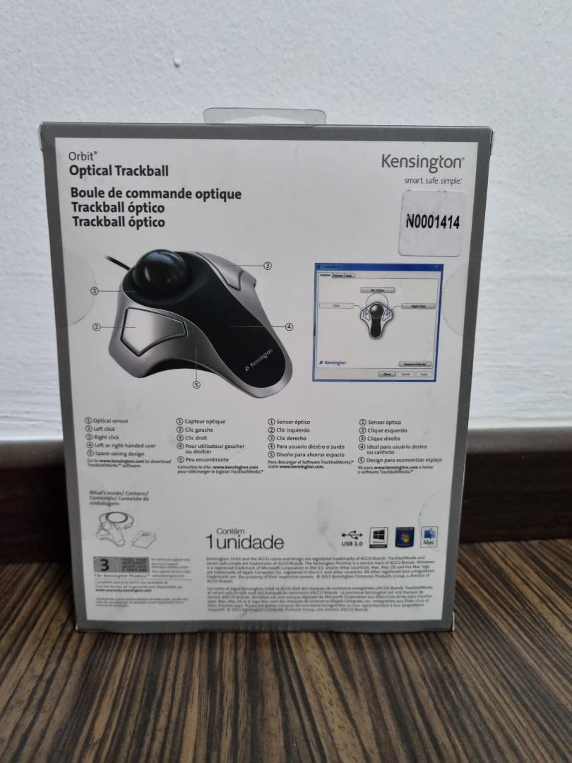 kensington orbit trackball mouse, Computers & Tech, Parts & Accessories ...