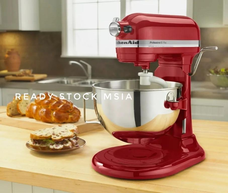 Kitchenaid Pro 5 plus Lift Stand Mixer Empire Red, 5 Quart ...