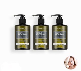 KUNDAL 蜂蜜&澳洲堅果抗菌洗手液 【爽身粉香】64235956181762110