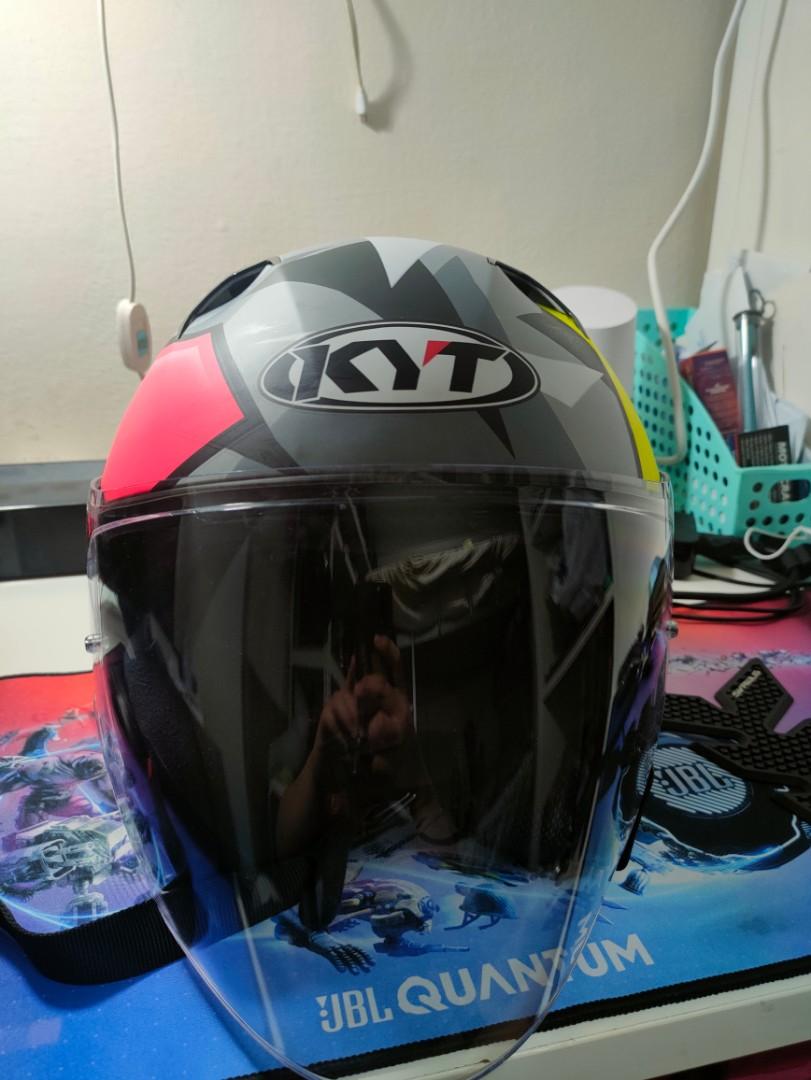 Kyt nfj (m size) lta approval helmet, Motorcycles, Motorcycle