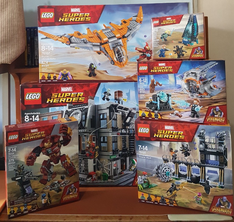 All avengers infinity war lego sets sales