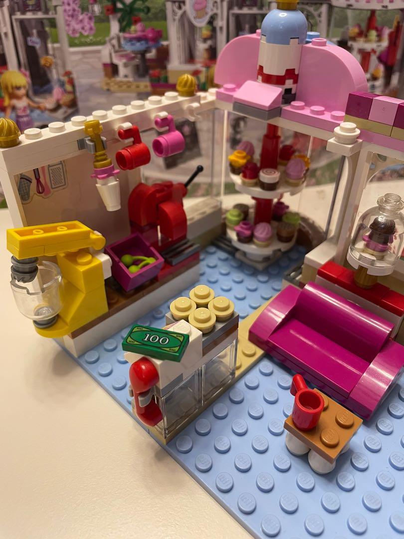 Lego friends store cupcake café instructions