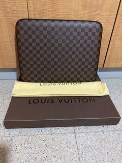 Louis Vuitton N51140 Damier Ebene Canvas Venice Sac Plat PM Document/  Laptop Tote Bag (MI0977)