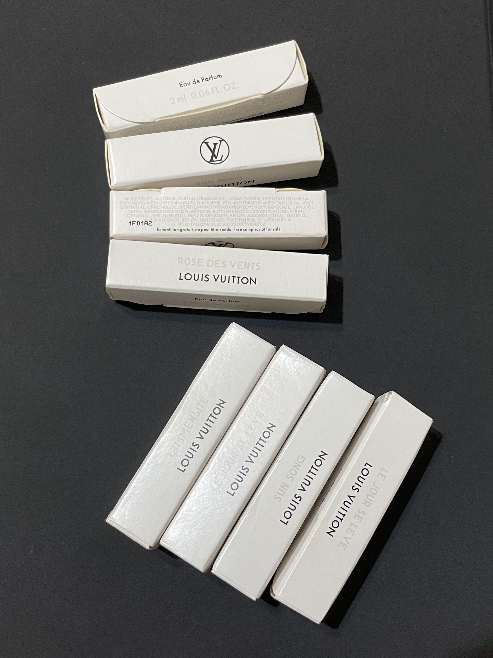 3 Louis Vuitton Perfume Samples: Symphony, Coeur Battant, and Le Jour Se  Leve