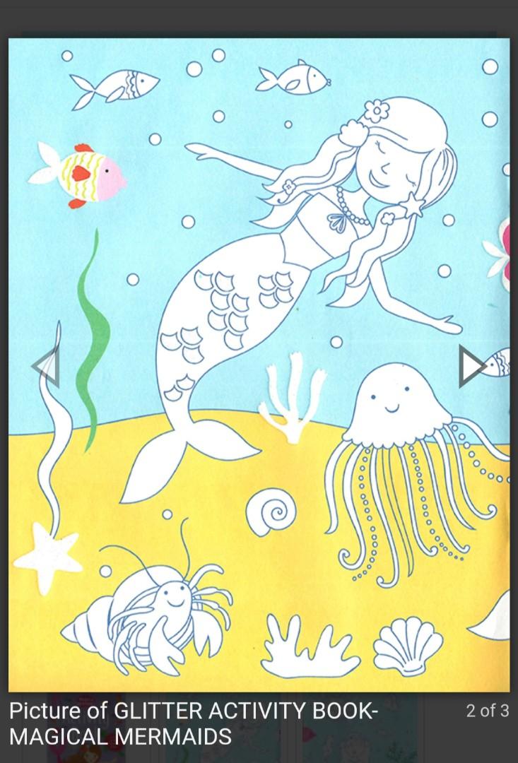 Magical Mermaid Activity Book and Magical Mermaid Giant Activity Book