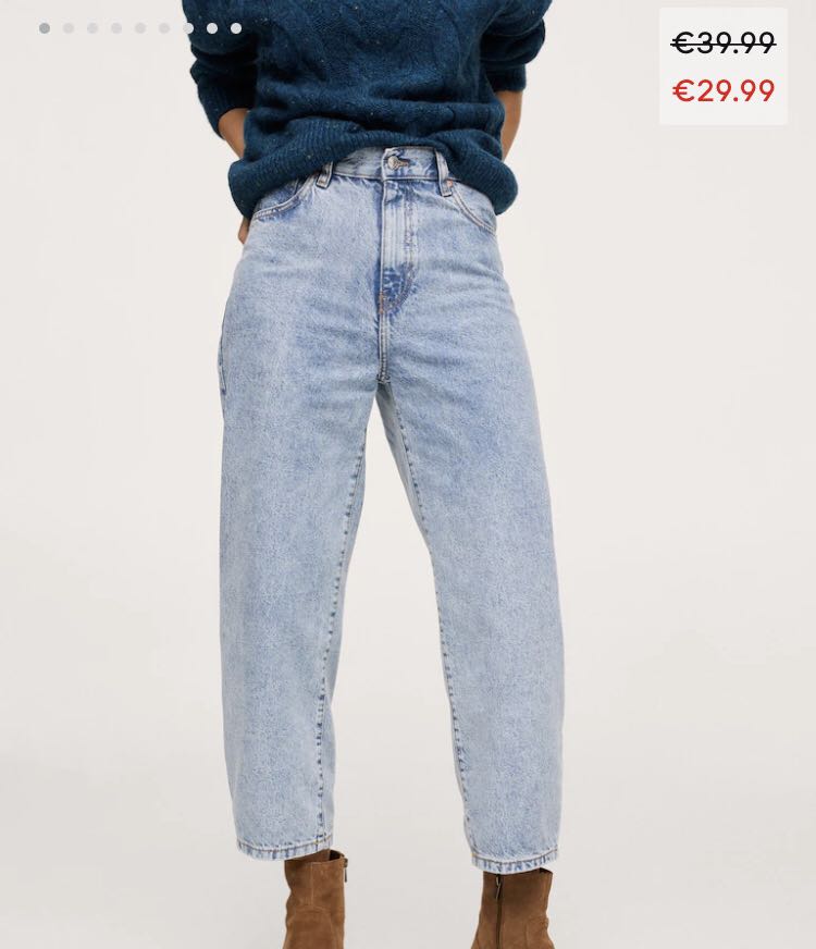 mango balloon jeans size eu32 Women s Fashion Bottoms Jeans