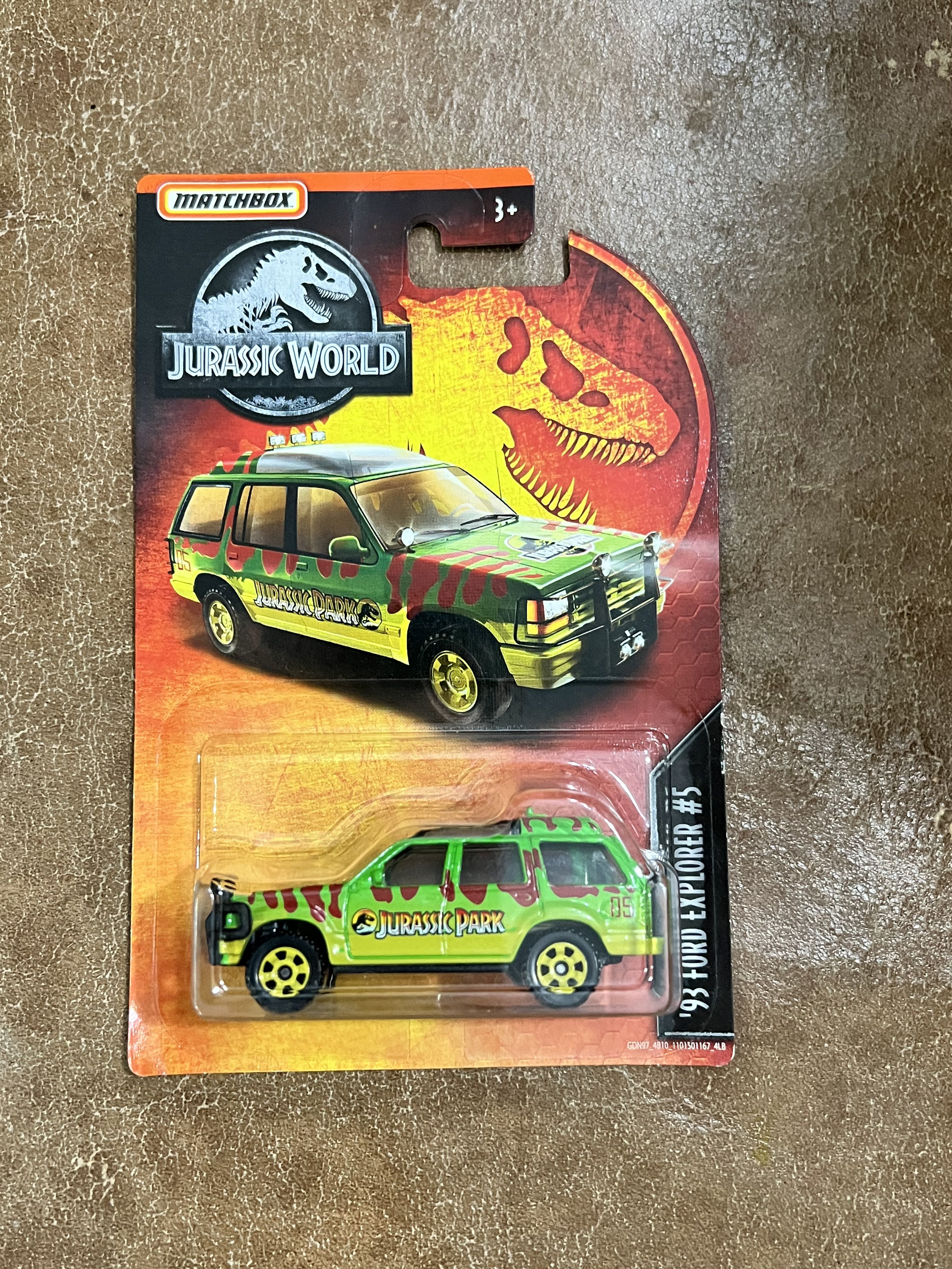 Matchbox Jurassic Park Ford Explorer Hobbies Toys Toys Games