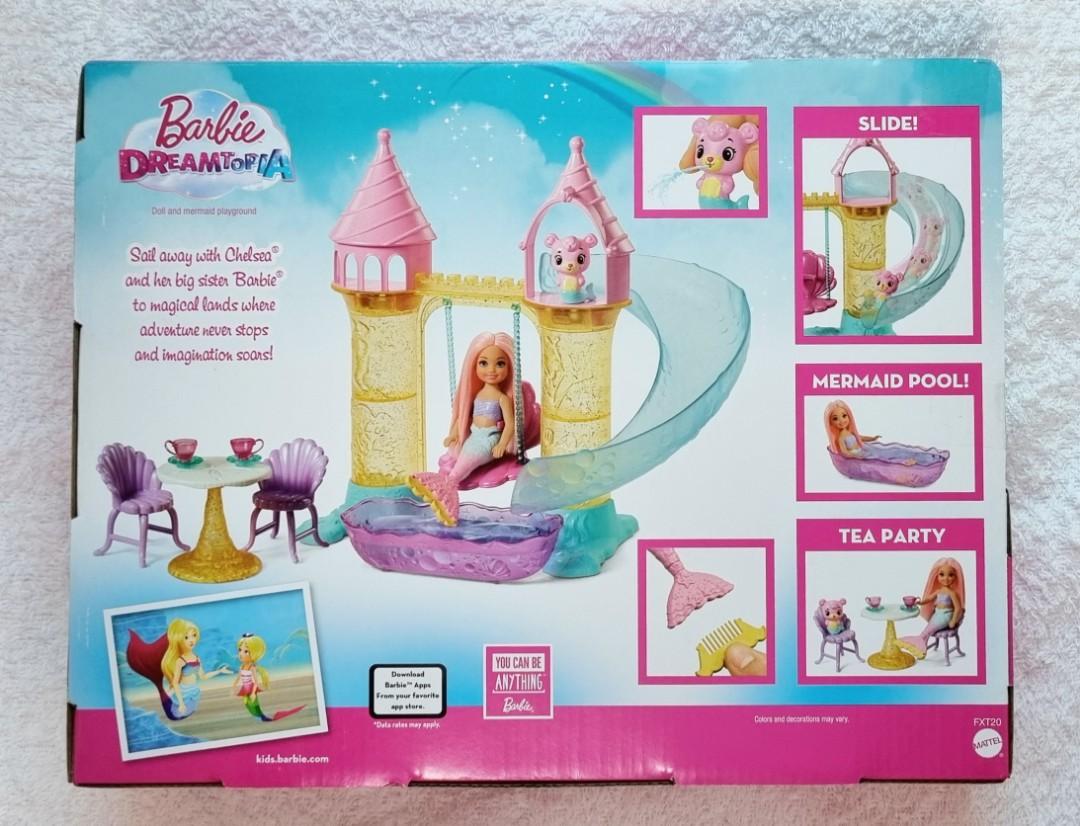 Barbie chelsea mermaid playground playset deals
