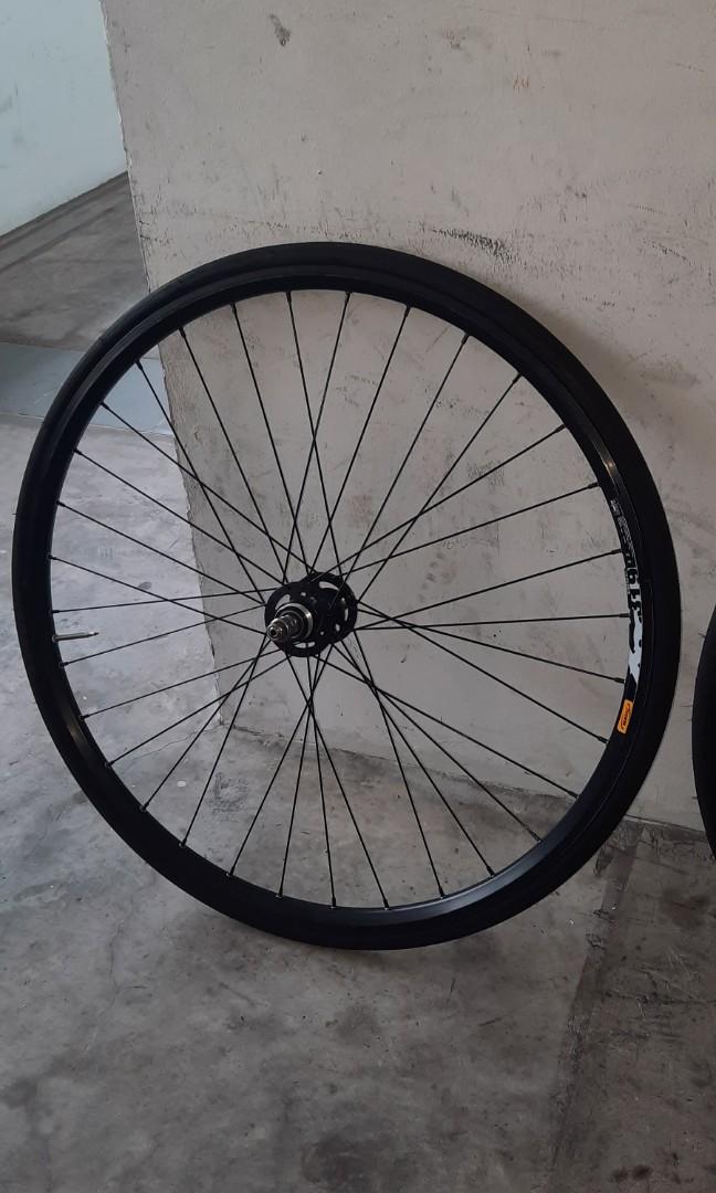 Mavic 319 fixed gear wheelset, Sports Equipment, Bicycles & Parts ...