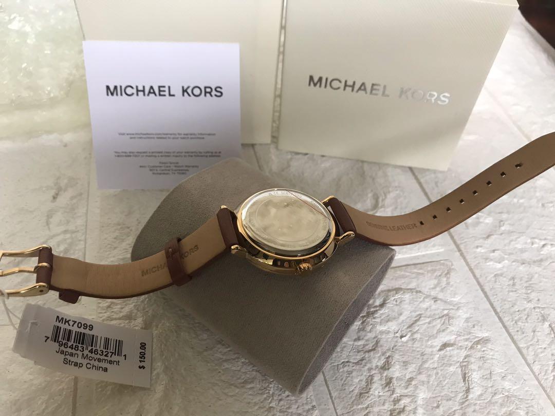 Michael Kors Jayne Leather Watch from Canada Women s Fashion