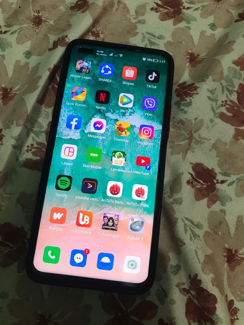Mobile Phone for Sale (Category: Huawei) located in San Juan City. Submitted by justrandomstuff1988 (Listing ID 1133467463, Image 1). Description: Huawei Nova8i For Sale Just bought it last December 10, 2021 Complete set with the exception ng earphone kasi kinagat ng aso ko isasama ko din ang receipt Reason for selling mas comfortable ako sa IOS Device.