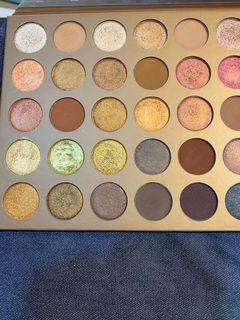 Morphe 35色暖棕金眼影盤 35G bronze goal palette #浪浪