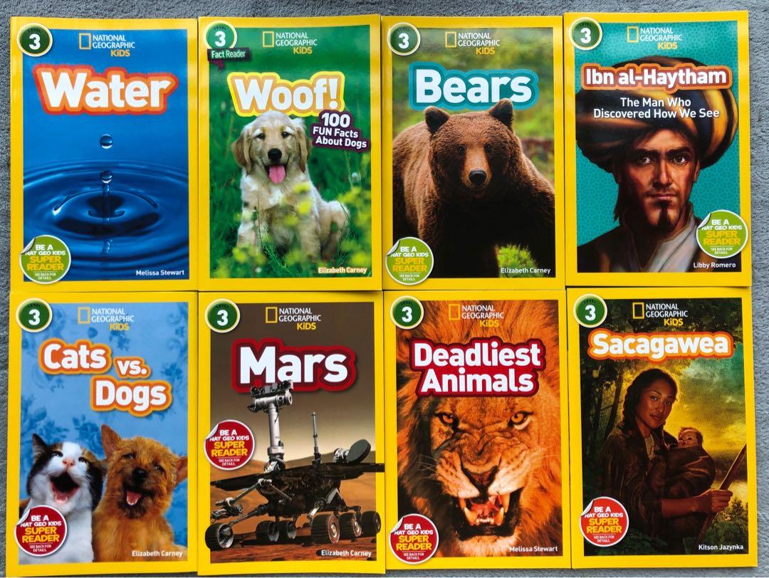 予約販売品】 National Geographic Kids レベル3 絵本 - lifestage2000.com