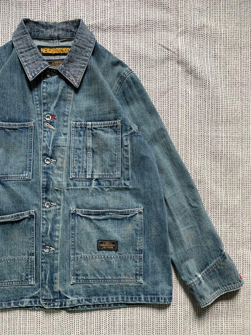 Neighborhood 18SS savage denim coverall jacket not Wtaps