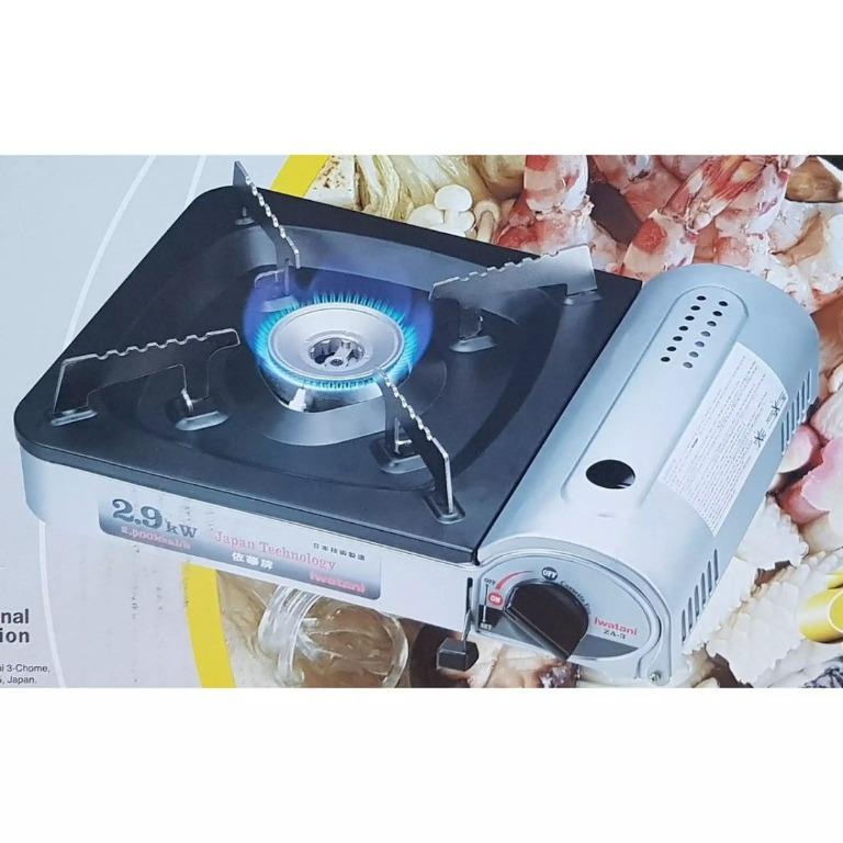 New Iwatani Portable Gas Stove ZA3, TV & Home Appliances, Irons