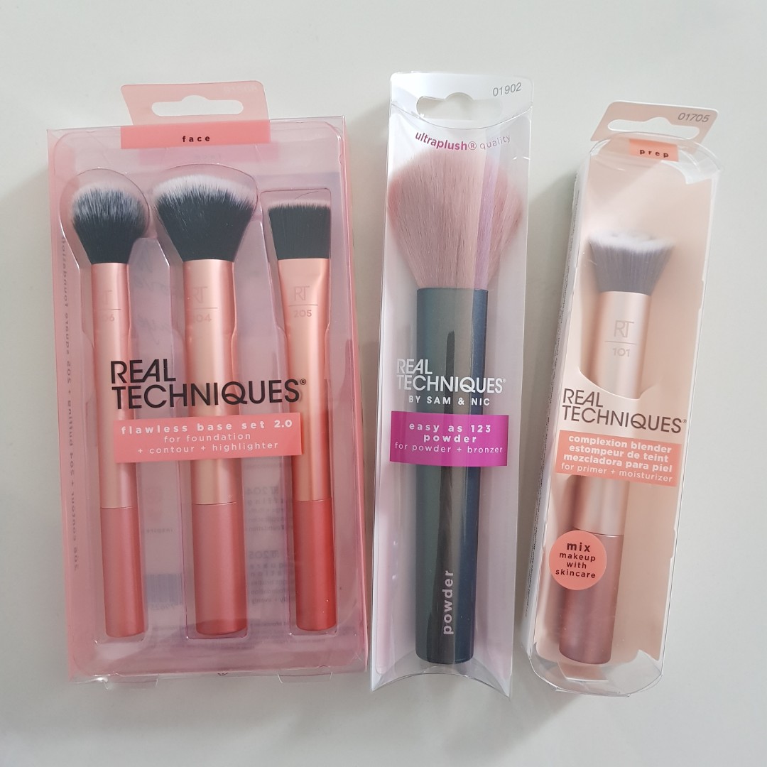 NEW Real Techniques Makeup Brushes, & Personal Care, Face, Makeup Carousell