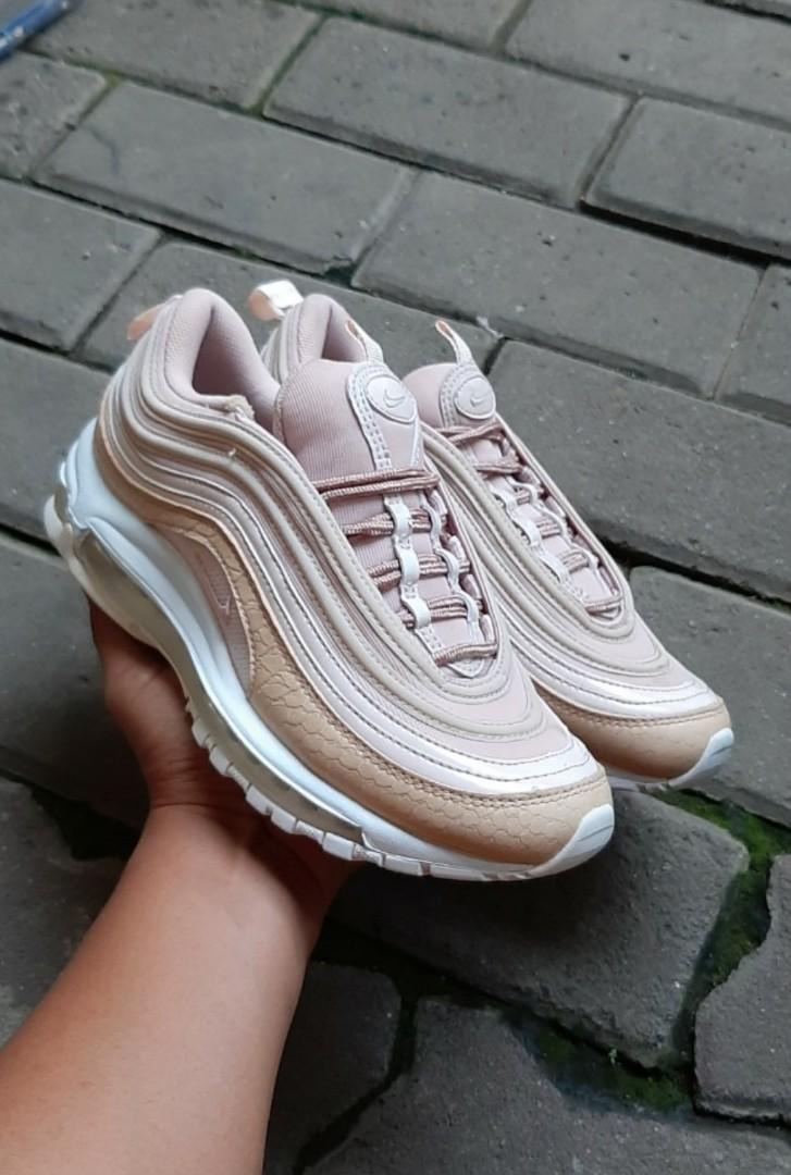 Nike 97 hotsell pink snakeskin