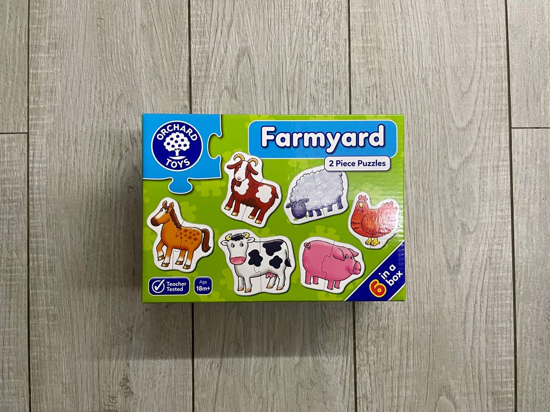 Orchard Toys Farmyard Jigsaw Puzzle Babies Kids Infant