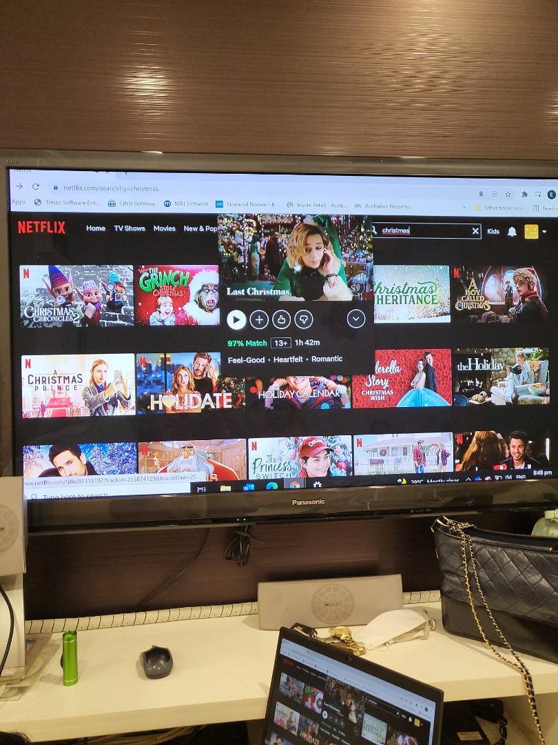 Panasonic plasma tv 55 inch, TV & Home Appliances, TV & Entertainment