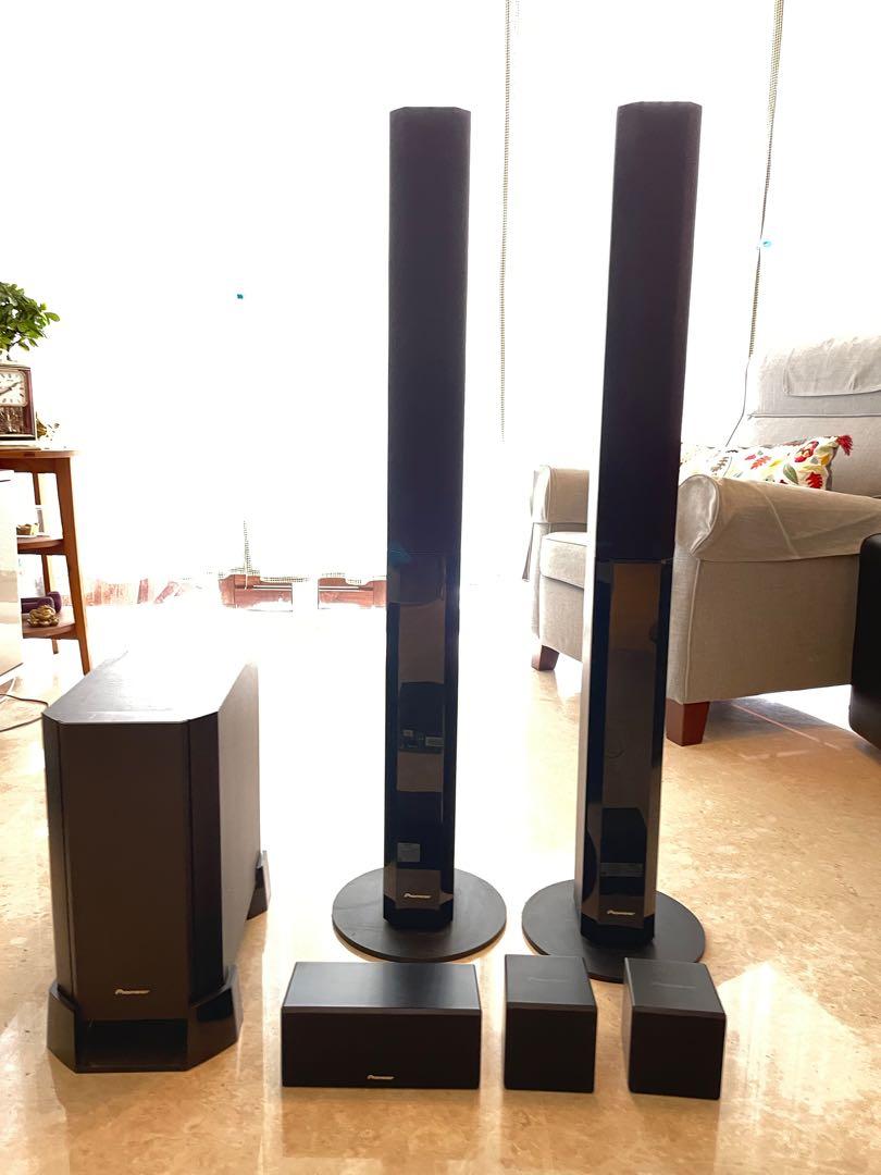 Pioneer home theater surround sound system, Audio, Soundbars, Speakers