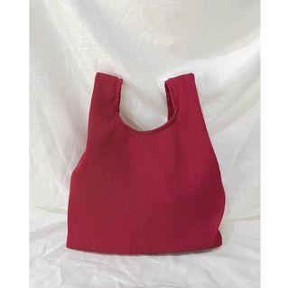 pleats pink handbag fromkoy