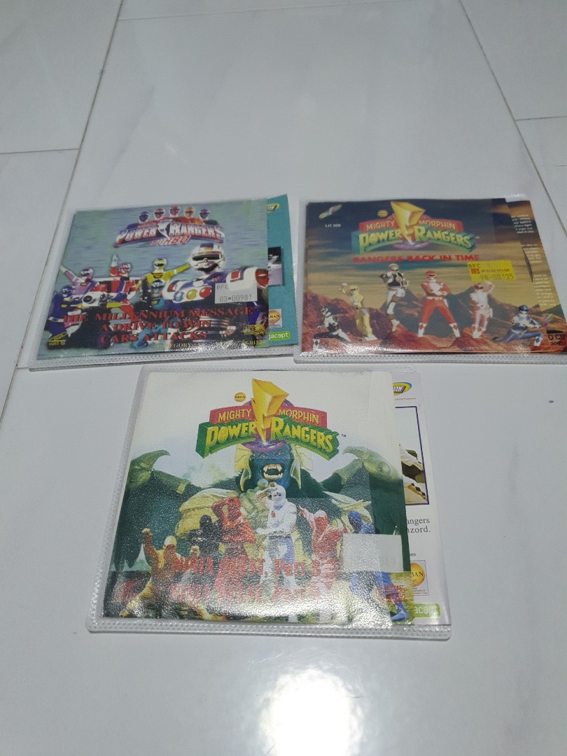 Power Rangers, Hobbies & Toys, Music & Media, CDs & DVDs On Carousell