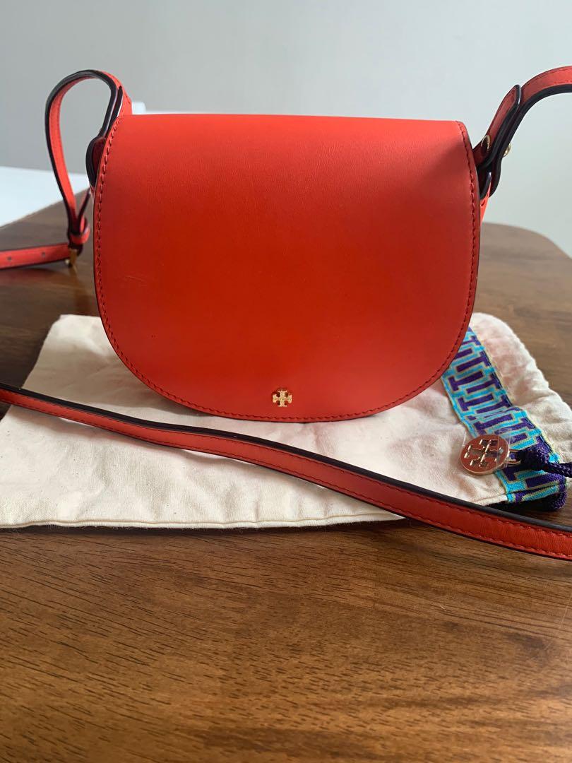 tory burch mini saddle bag