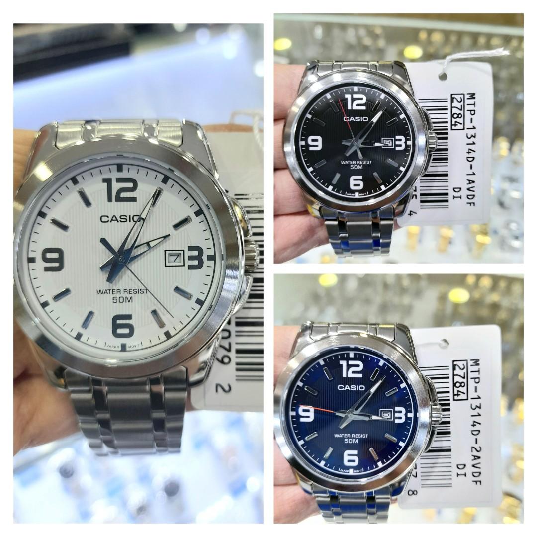 Ready Stock Promotion Casio Analog Men Watch MTP 1314D Series