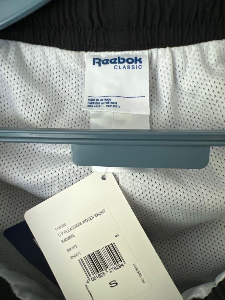 Reebok pleasures shorts Men s Fashion Bottoms Shorts on Carousell