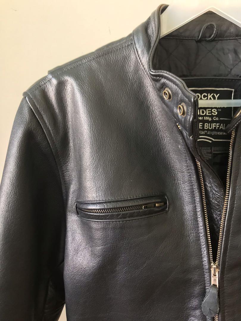 Rocky mountain hides buffalo leather jacket best sale