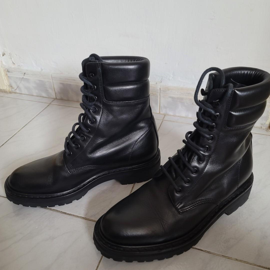Ysl sale military boots