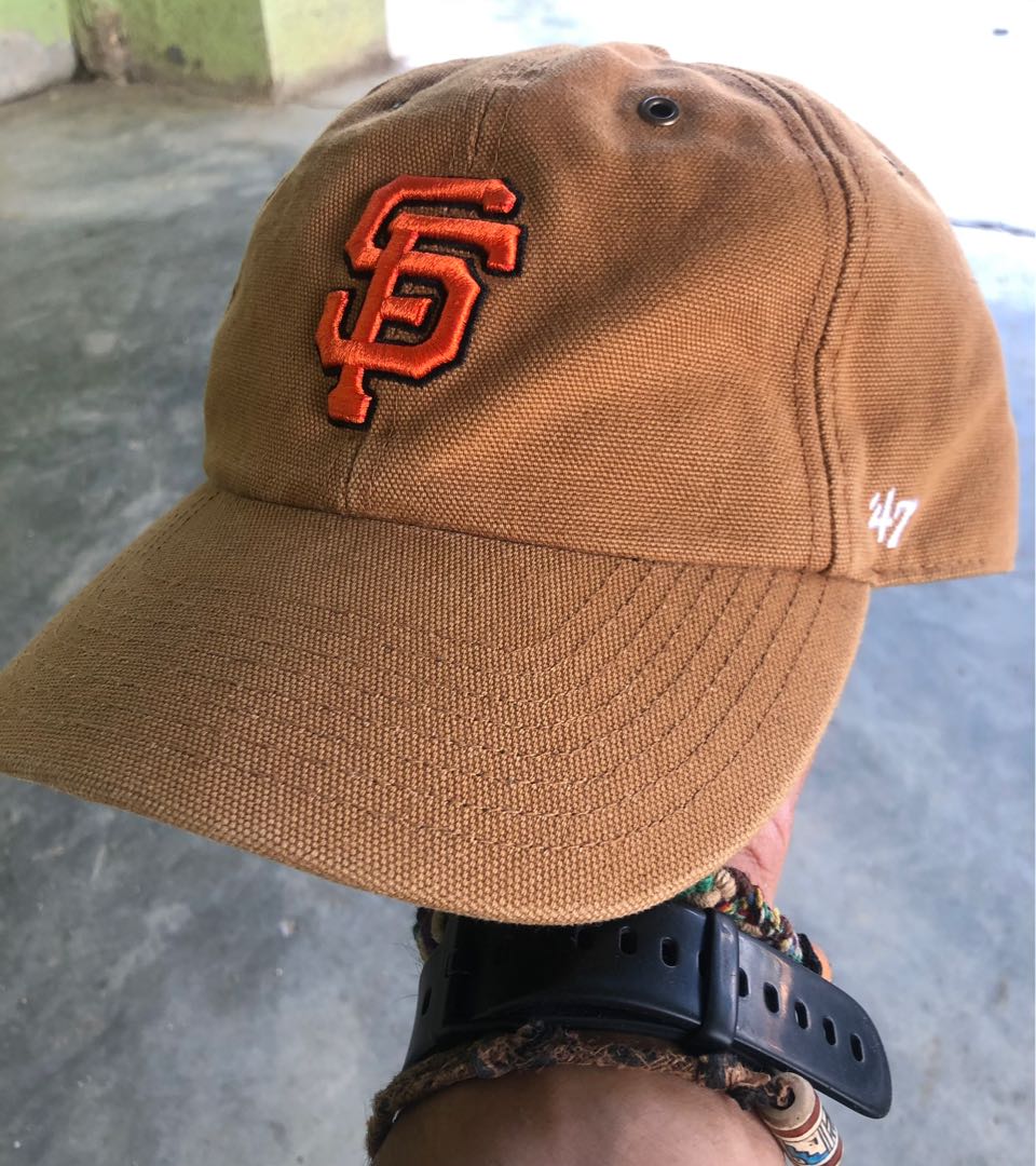 Men's San Francisco Giants Carhartt x '47 Brown MVP Adjustable Hat