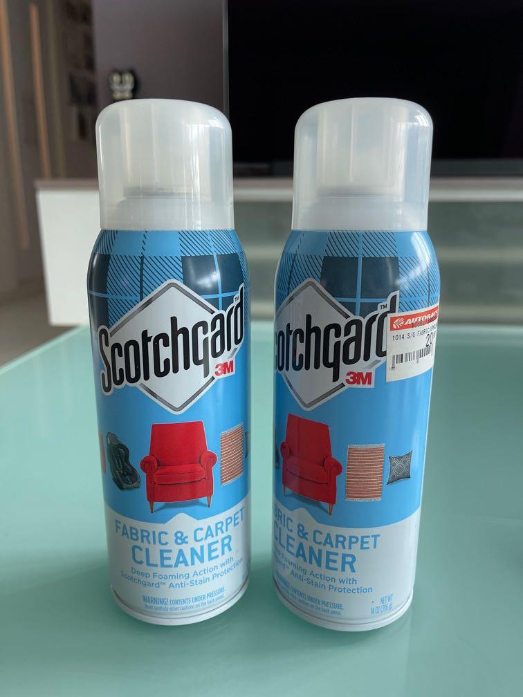 Scotchgard fabric & carpet cleaner, Furniture & Home Living, Cleaning