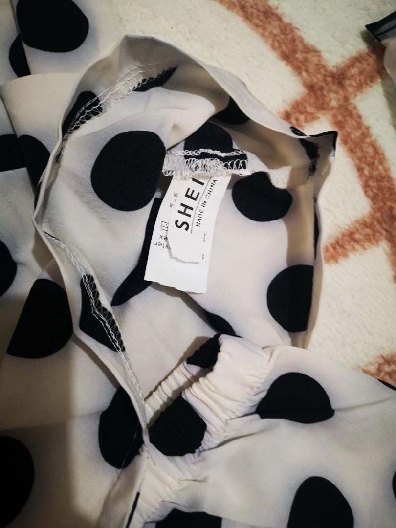 SHEIN sleepwear (Category: Undergarments & Loungewear) located in Cavite. Submitted by deshav (Listing ID 1133472553, Image 2). Description: super nice perfect pang gift avail sizes XL, L, M comes withe SHEIN pouc.