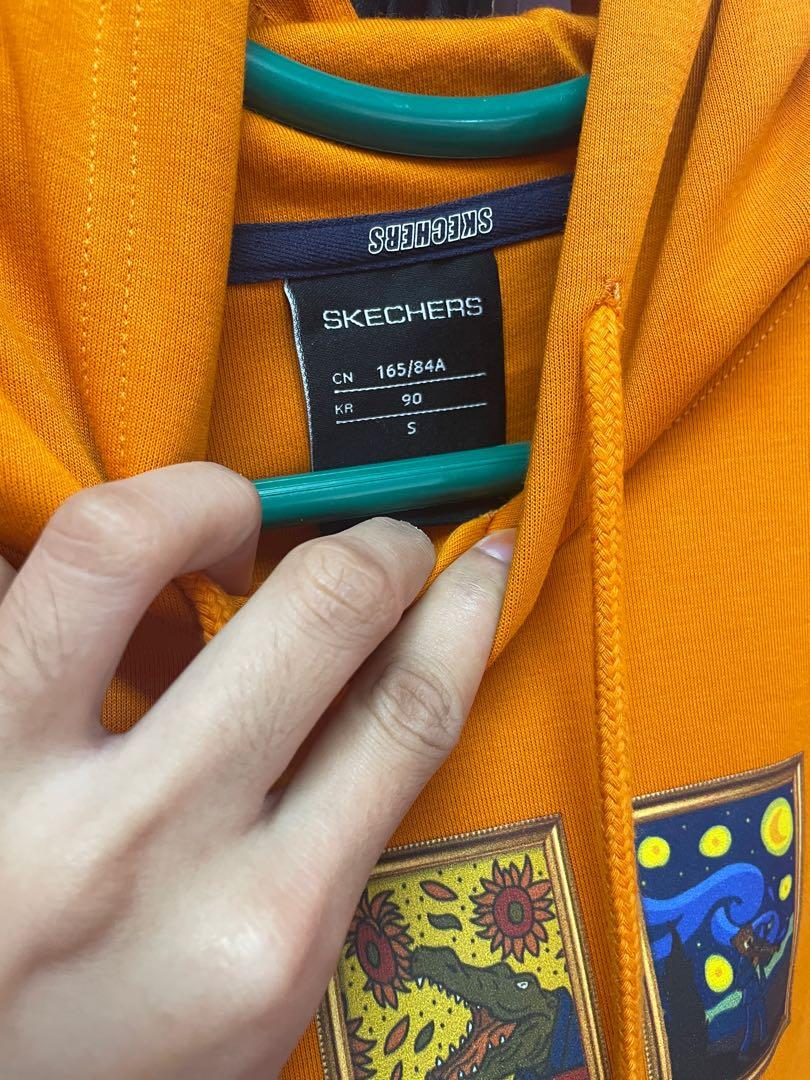 Skechers outlet hoodie orange